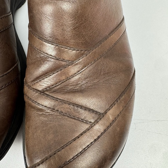 Merrell Encore Nova Brown Leather‎ Mules Women's 7.5  Slip-On Comfort Shoes - Picture 2 of 16